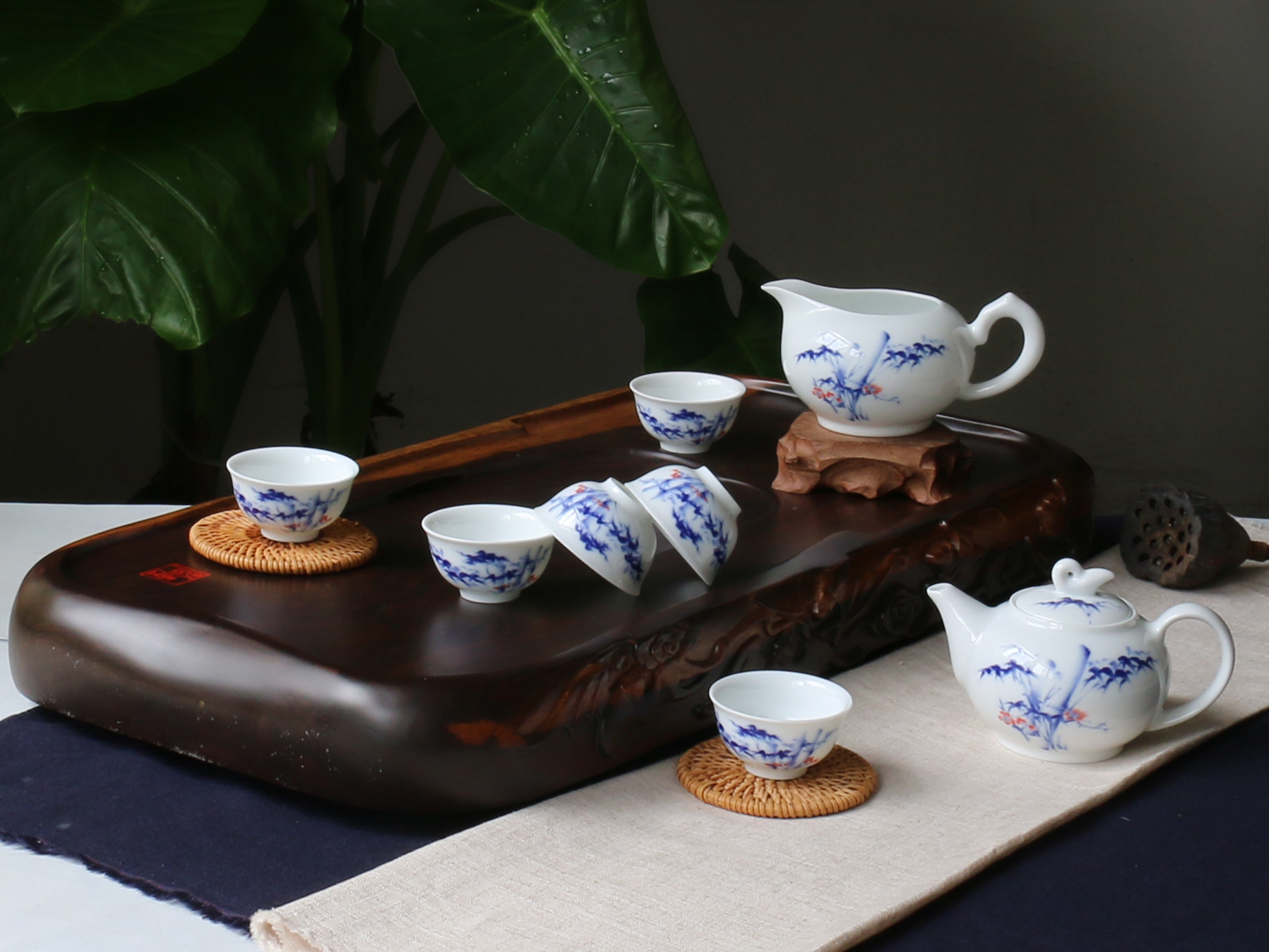 8頭釉中茶具--高風(fēng)亮節